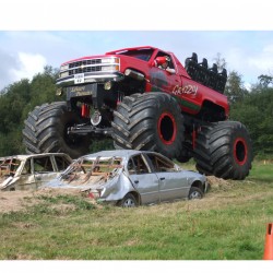 Monster Truck driving East Grinstead, West Sussex