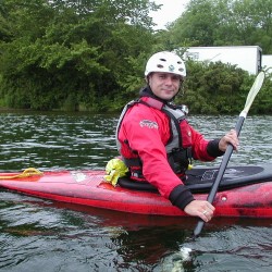 Kayaking Tidenham, Gloucestershire