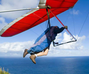 Hang Gliding Georgeham, Devon
