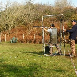 Clay Pigeon Shooting Barnstaple, Devon