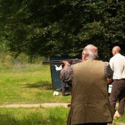 Clay Pigeon Shooting Bovington Camp, Dorset